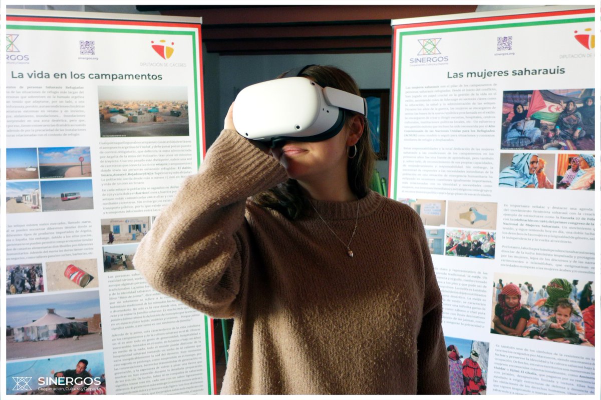 «Sahararako Leihoa»: errealitate birtualaren bidez errefuxiatu sahararren kanpalekuetako eguneroko bizimodua gertutik ezagutzeko ekimena.

📅 Gaur eta bihar
📍 Lekuona Fabrikako sarrera
🕢 17:30 – 19:30

#HerrienAhotsa 🔉
herribizia.errenteria.eus/giza-eskubidea…