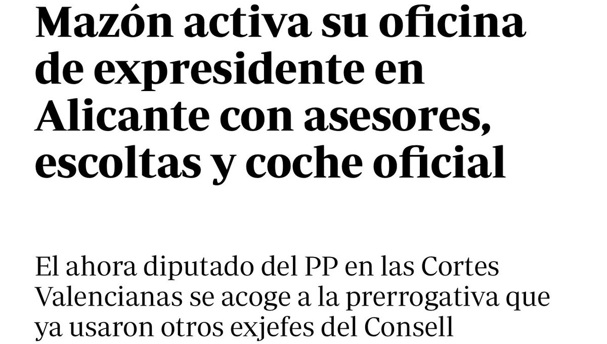 Sanidad, pensiones y “oficinas de expresidentes” recién activadas. Lo que das a algunos les vuelve un poco más que ti.