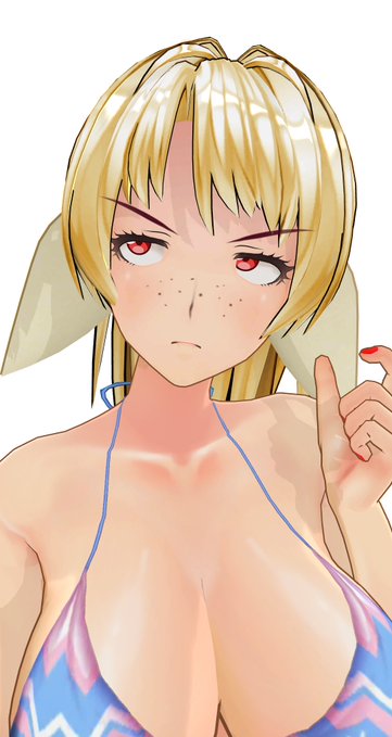 三白眼子さん表情弄り #カスタムキャスト