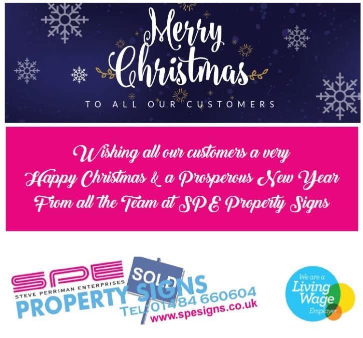 Our office will close for Christmas &amp; New Year at 12 Noon on Tuesday 23rd December, We will re-open for business at 8am on Monday 5th January

Last orders for completion before the Christmas closure* will be 12 Noon on Monday 22nd December (*for standard residential boards only)