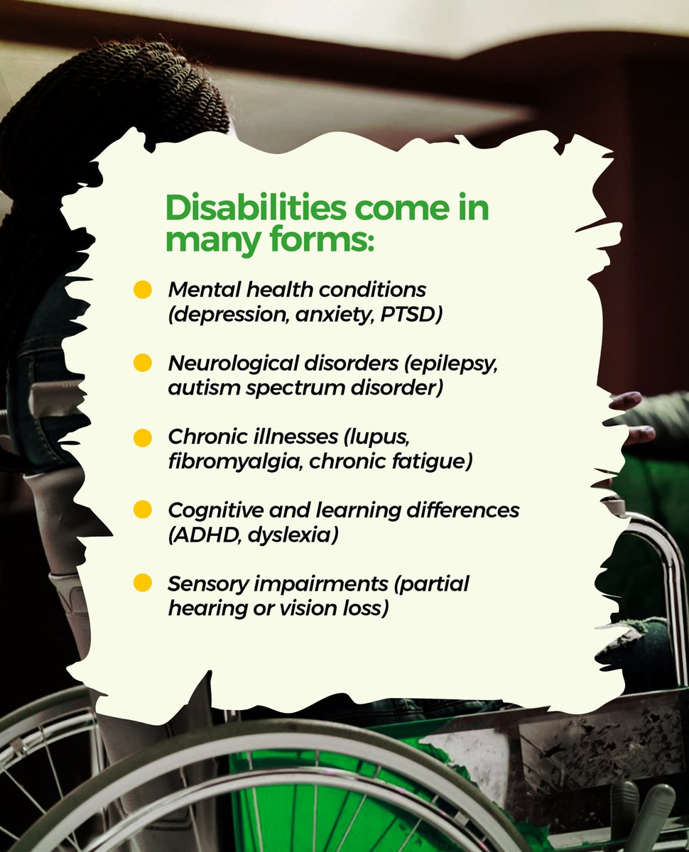 GenachInc24's tweet photo. When we focus on disability, we often miss people's abilities and uniqueness. Disability is part of the human experience, and everyone deserves equal rights and respect.

Today, we also honour invisible disabilities- real struggles you may not see. Choose kindness over judgment. https://t.co/7jQGCOCwH2