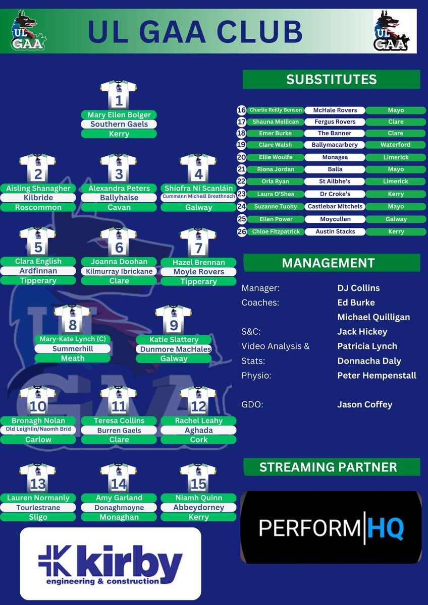 UL GAA Club tweet media
