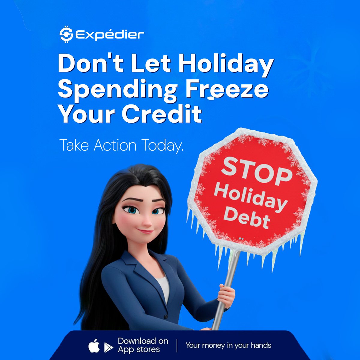 ExpedierHq's tweet photo. Before you hit the stores or click ‘add to cart,’ get your game plan in place! 🛒❄️

The holidays are magical, but the debt isn’t. Take control and build your budget blueprint now to keep your credit healthy and your stress low. A little planning goes a long way toward a joyous (and financially sound) New Year.

Don’t let holiday spending put the brakes on your credit health. Take Action Today.

Download the Expédier app: https://t.co/6xgxgJMAUF & start building your credit with every transaction. 

#HolidayBudget #FinancialFreedom #SmartSpending #Expedier #MoneyManagement #CreditHealth #ShopSmart #HolidayShopping