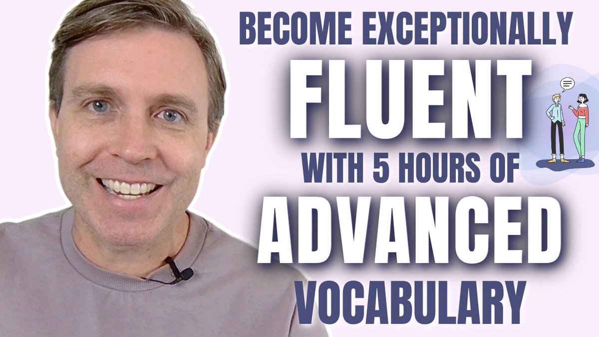 interactiveeng's tweet image. 🚨 BECOME EXCEPTIONALLY FLUENT 🚨
Let&apos;s learn over 250 words and phrases to build your #vocabulary. I&apos;ve taken the best advanced vocabulary lessons and put them together in this marathon masterclass.
👉 youtu.be/3JjJpXrhI50
#interactiveenglish