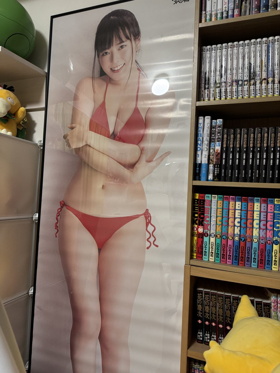 東雲うみさんの等身大ポスターをメルカリで購入 これは持ってなかった