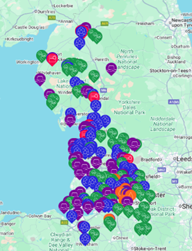 Is there a local flood group near you?
Why not find out… 
The ‘Your Local Area Map’ on thefloodhub.co.uk 🗺️ contains information about some of the #community groups and flood groups from around the #NorthWest🤝
Take a look:💧👉thefloodhub.co.uk/local-area/