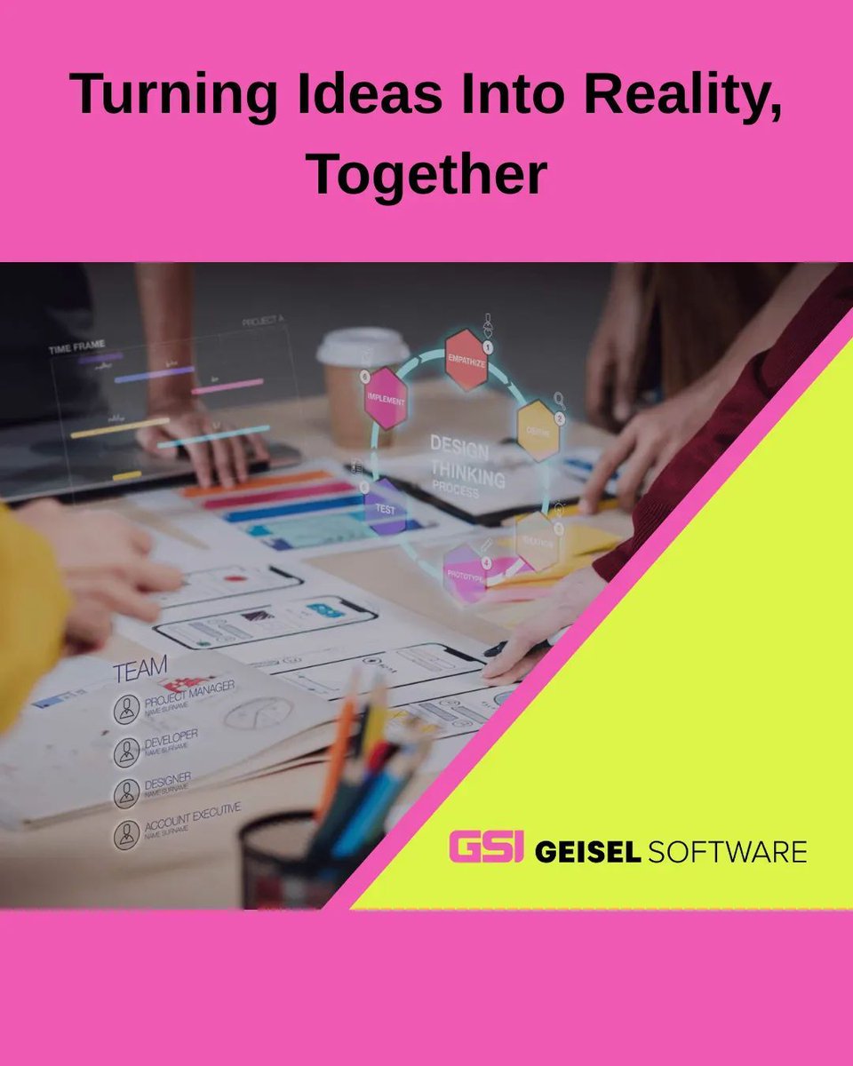 Geiselsoftware's tweet image. Looking for more than a vendor?
At Geisel Software, we focus on partnership.
Clear communication, shared ownership, and end-to-end collaboration guide every project.
From design to deployment, we work with you to bring ideas to life.
#GeiselSoftware #TechPartnerships