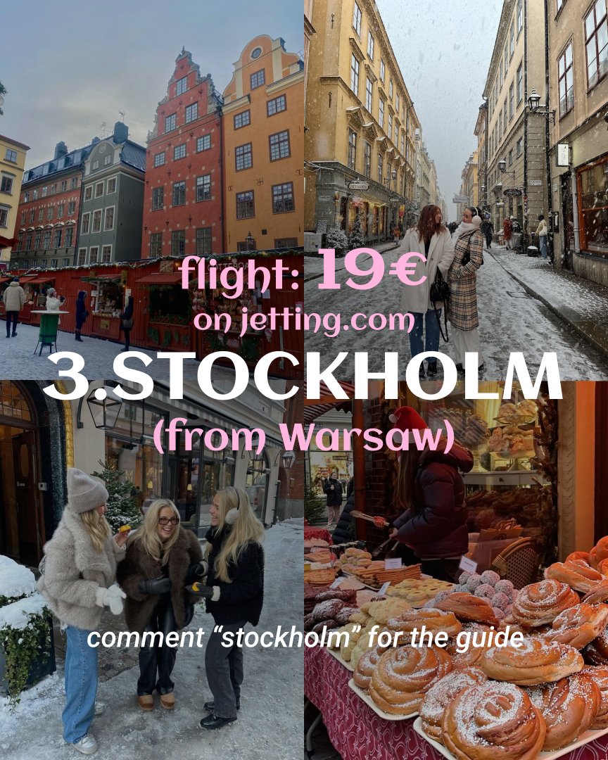 Jetting_com's tweet image. Your next European escape starts right here.
Charming streets, rich history, unforgettable flavors — all without overspending.
📲 Book now on jetting.com and turn your European dream into reality.
#cheapflights #jetting_com #flightsToEurope