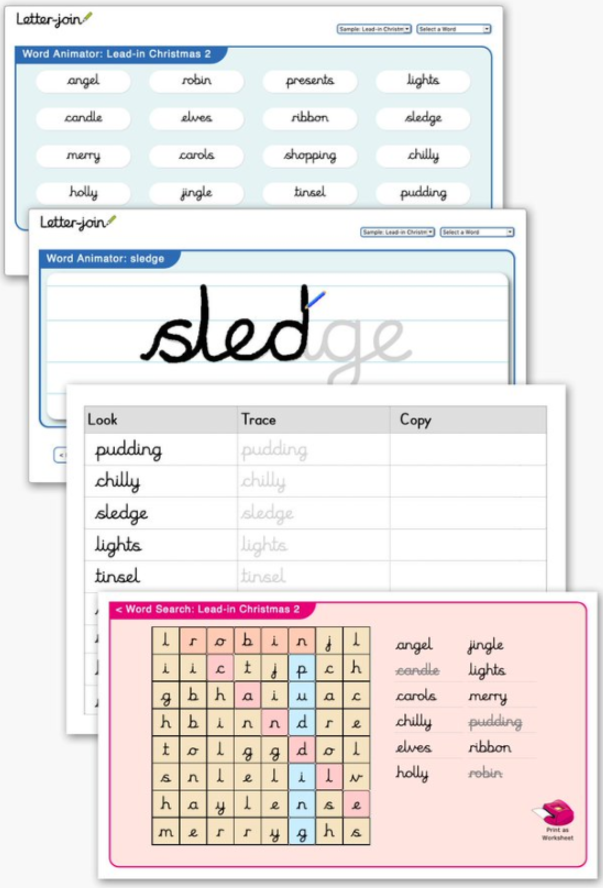 Letter-join - handwriting made easy! tweet media