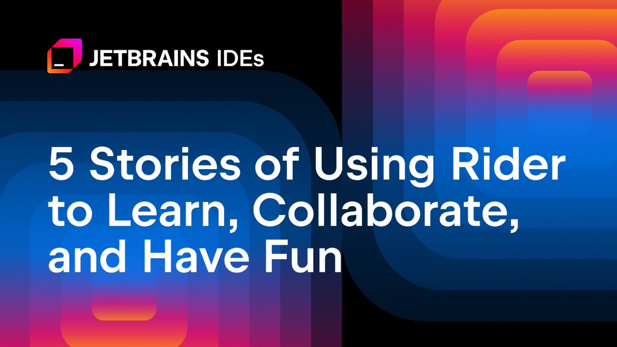 JetBrains Rider tweet media