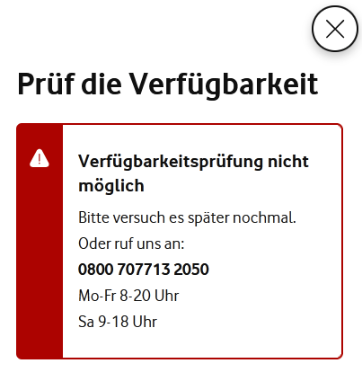 GerdHeiman78457's tweet photo. Vodafone Katastrophe , nun seit 2 Wochen nicht mehr möglich, kein verlass auf Vodafone , dann bestelle ich bei 1 und 1 ! https://t.co/QjpvO8H7TC