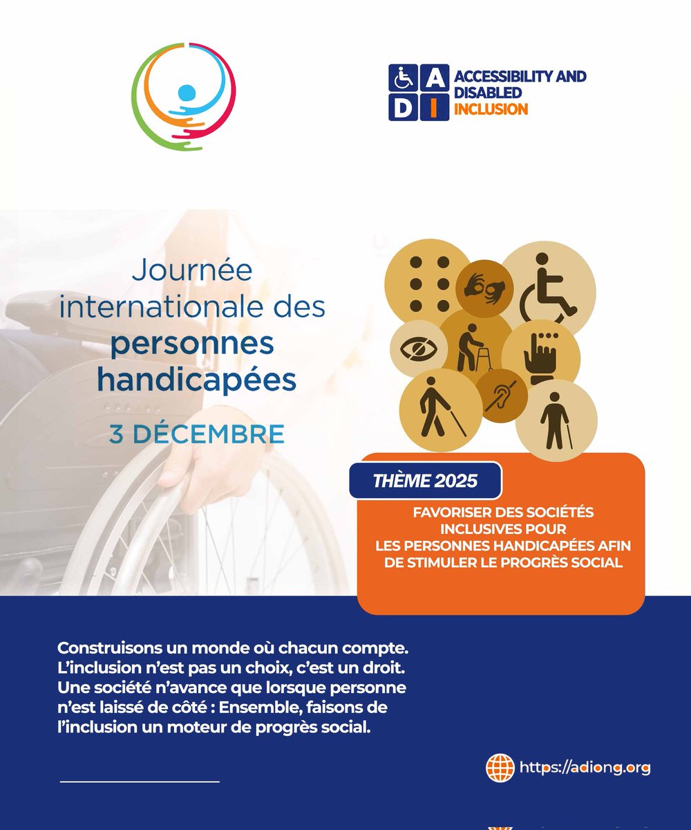 AdiContact's tweet photo. 🧑🏾‍🦽Happy International Day of Persons with Disabilities. https://t.co/0DTSJhZ5MF