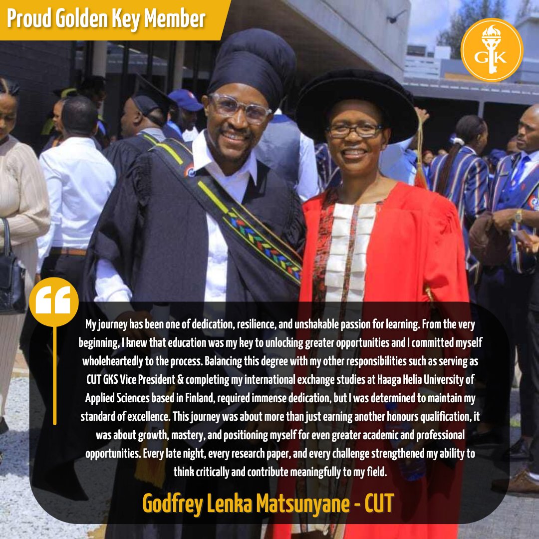 🌟 Member Spotlight 🌟

Hear directly from our members about their Golden Key journey, achievements, and experiences.

#yesGK #proudGKmember