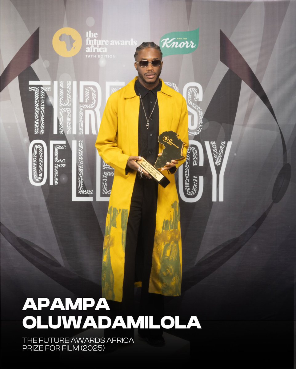 TFAAfrica's tweet image. Nearly a month later, and these faces from the Winners Corner remain unforgettable.
These are the honourees building what’s next for Africa breaking barriers, shaping industries, and setting new standards.
 #TFAA19 #TheFutureAwardsAfrica #ThreadsOfLegacy