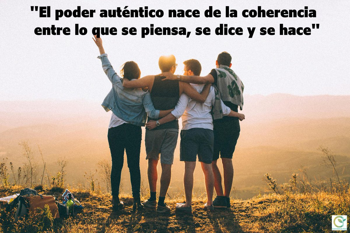 concienciaeco's tweet image. Una #reflexión para cada día:
&quot;El poder auténtico nace de la coherencia entre lo que se piensa, se dice y se hace&quot;
#medioambiente #poder #pensar #hacer #decir #conciencia #actitud #pensamiento #mente #ser #coherencia #verdad #sabiduría #psicología #filosofía #decisión #esencia