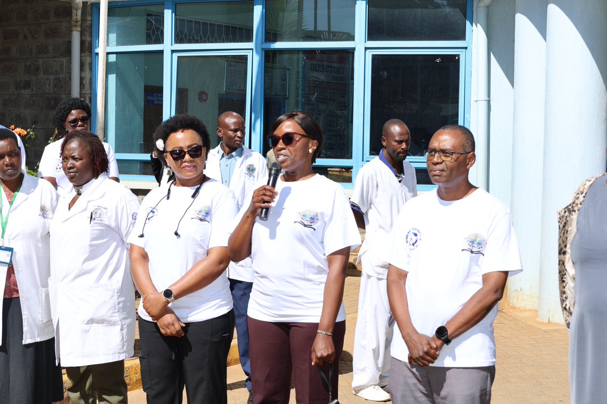 MTRHofficial's tweet photo. MTRH Marks 2025 World AIDS Day with a Two-Day Staff Health &amp; Wellness Event

Moi Teaching and Referral Hospital (MTRH), in partnership with Moi University and AMPATH, commemorated the 2025 World AIDS Day by hosting a two-day Staff Health &amp; Wellness Day, a comprehensive event https://t.co/p5dksQiuqS