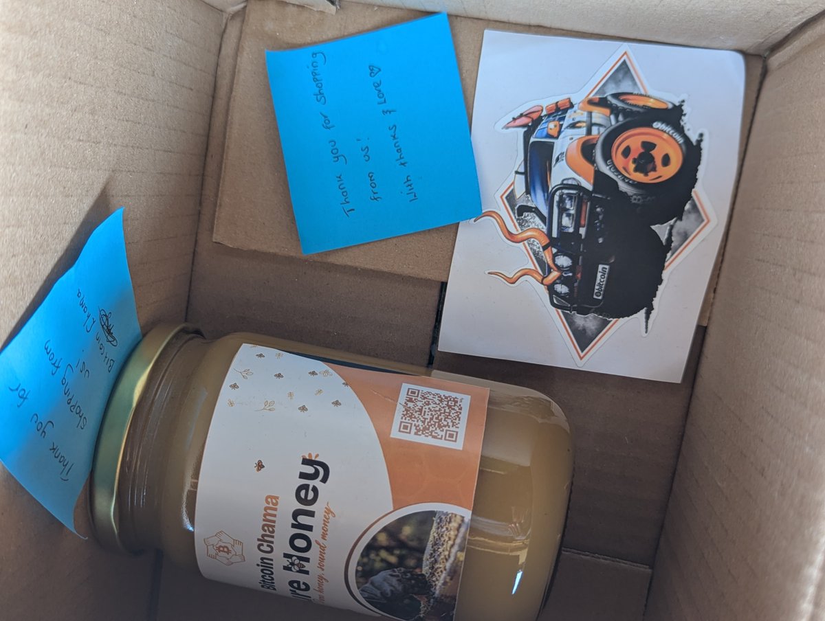 Bitcoinchama's tweet image. Ordered &amp;amp; delivered!

Thanks for buying from us🧡