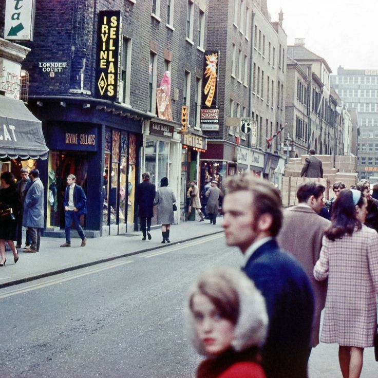 Knowledgepoint's tweet image. Then &amp;amp; Now: Carnaby Street, 1960s  
Then the center of &quot;Swinging London&quot; cultural movement, trendy boutiques and music. A global symbol of mod culture. Visited by the Beatles and Stones. It became one of the earliest streets to be a paved zone, now just a former memory.