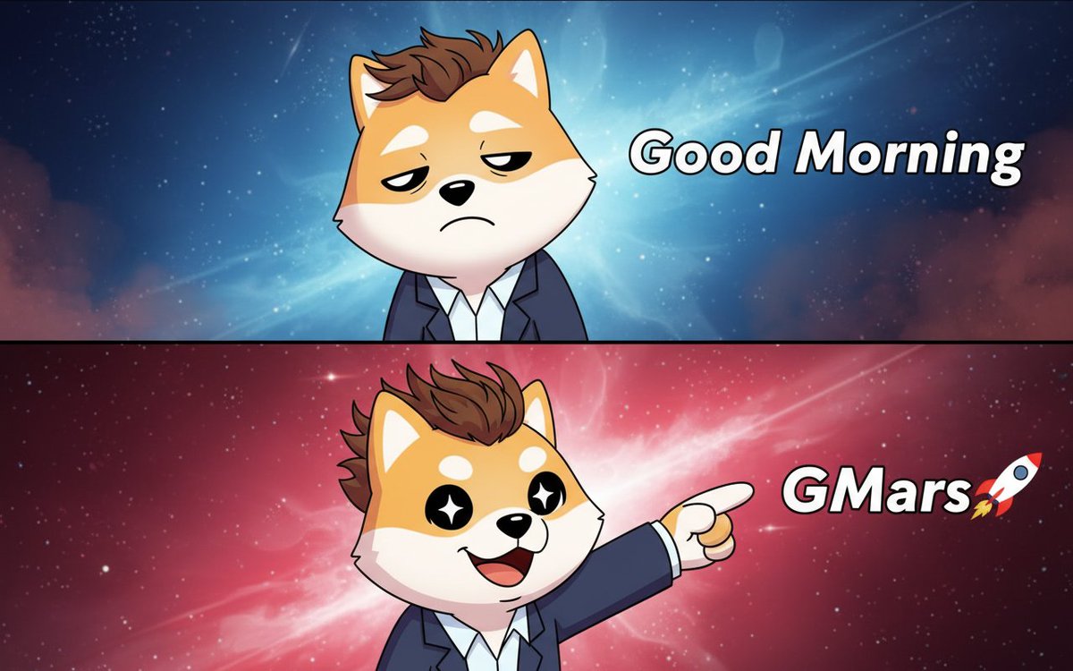 UnityMarss's tweet image. GMars $ELON fam and CT