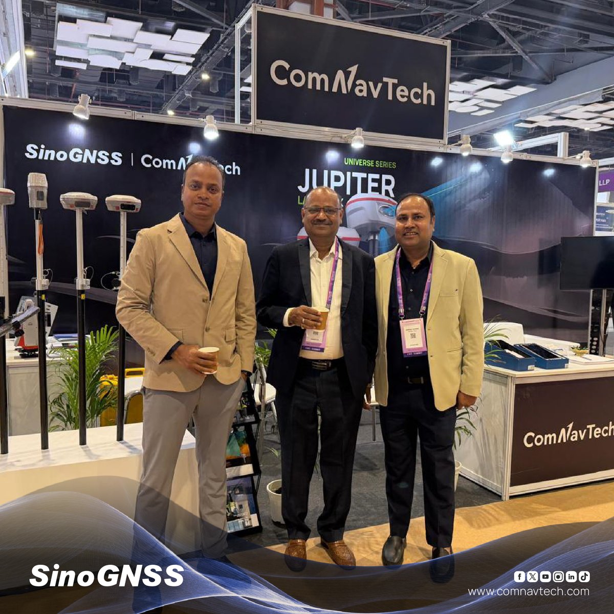 ComNav_Tech's tweet image. 🌍 GeoSmart India 2025 | Welcome to our booth B42
Visitors stopped by to explore ComNav Technology’s advanced GNSS receivers, Laser RTK, tablets, laser scanners, and more.

#ComNavTech #SinoGNSS #landsurvey #survey #positioning #GNSS #construction #laserrtk #GeoSmartIndia2025
