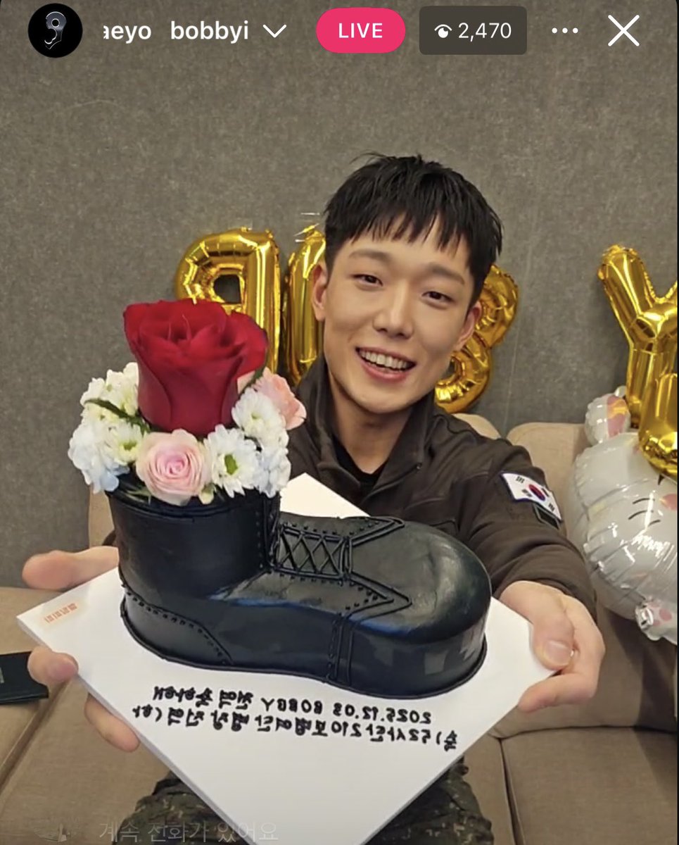 バビおかえりー！！！❤️

#LoyaltyToBOBBY