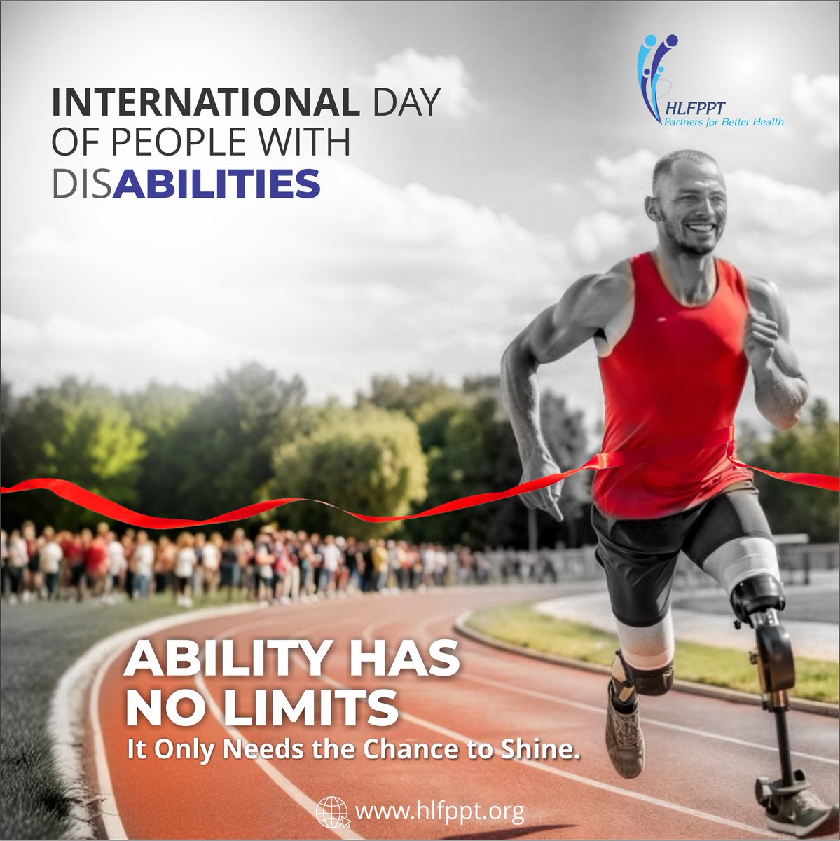 HLFPPT's tweet image. On IDPD, we’re reminded that progress happens when every voice, talent, and dream is included. Let&apos;s create a world where everyone gets the chance to shine.
#internationaldayofpersonswithdisabilities #hlfppt