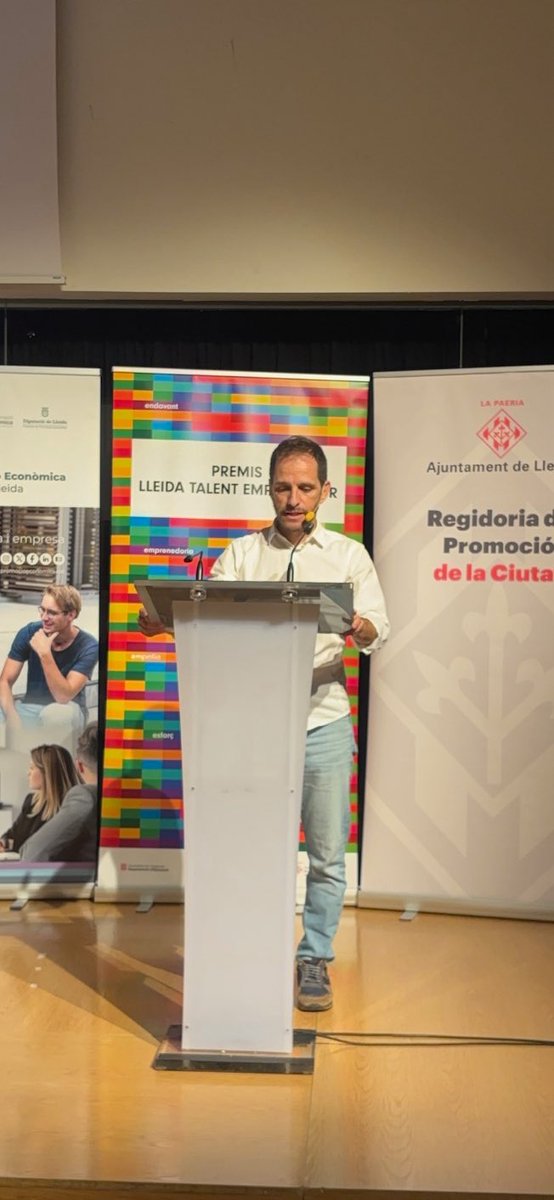 🎤 Benvinguts i benvingudes als #PremisLleidaTalent 2025!
Donem inici oficialment a una jornada per celebrar el talent, la creativitat i l’emprenedoria 💡🚀