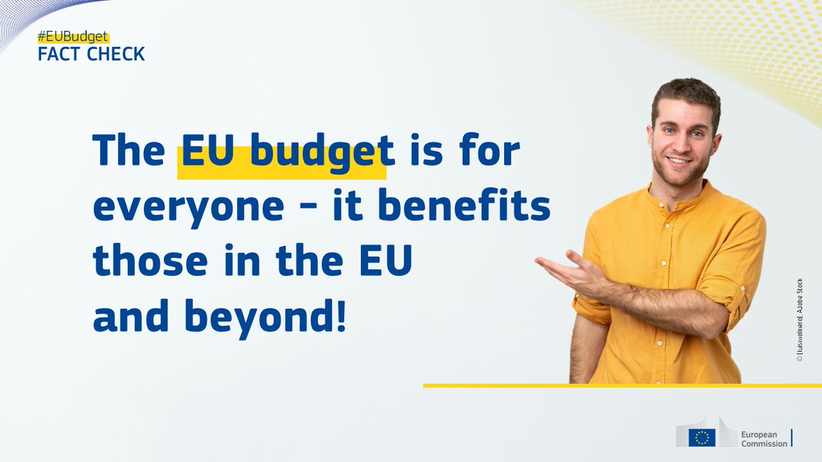 🇪🇺💶How does my country benefit from the EU budget?

The EU budget cannot and should not be reduced to a simple accounting exercise. The benefits from the EU membership significantly exceed the size of the EU budget contributions and the examples are many: link.europa.eu/DwhbD8