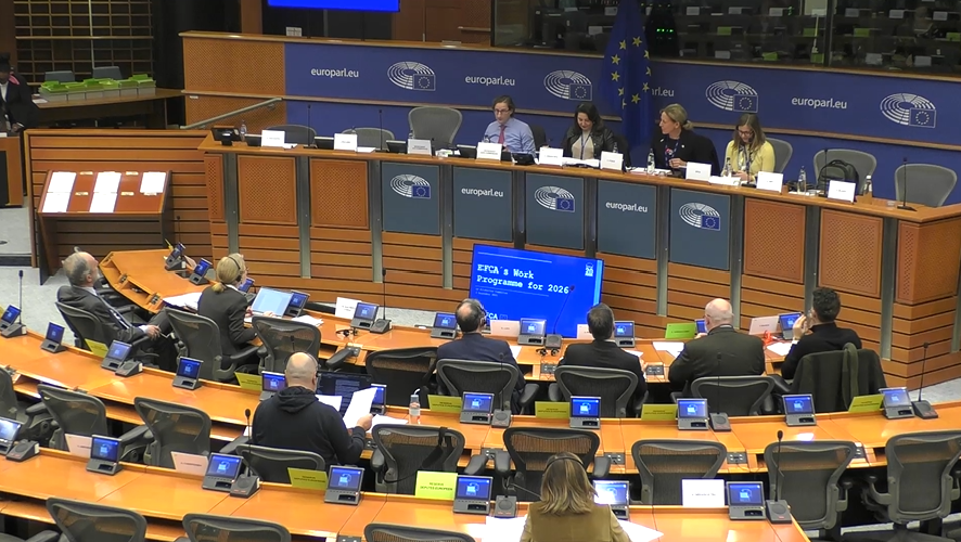 EFCA_EU's tweet photo. #HappeningNow 📢 Debate at @EP_Fisheries with our Executive Director @susan_steele_ 

Topic: EFCA work programme 2026 – objectives and priorities for the year ahead

📷 Watch live: https://t.co/9fNbQl4X0X

#FisheriesControl #WeAssist https://t.co/yJlZTUvzlZ
