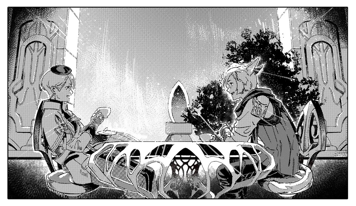 ☕️tea time☕️
i love drawing mundane scenes like this esp in contrast to all the dramatic things the wol has to go trough
#ffxiv #finalfantasyxiv 