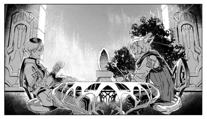 ☕️tea time☕️
i love drawing mundane scenes like this esp in contrast to all the dramatic things the wol has to go trough
#ffxiv #finalfantasyxiv 