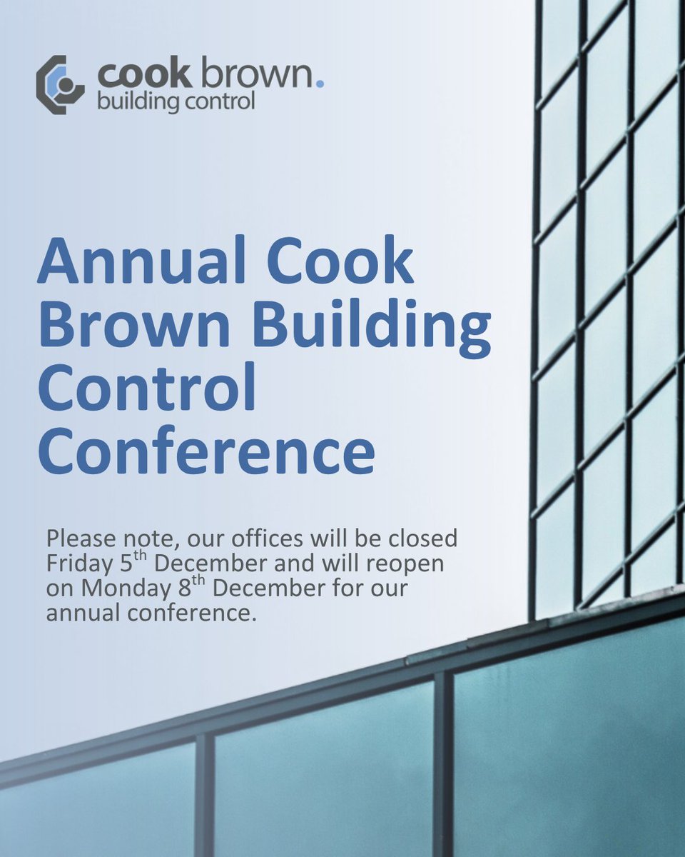 Cook Brown Building Control tweet media