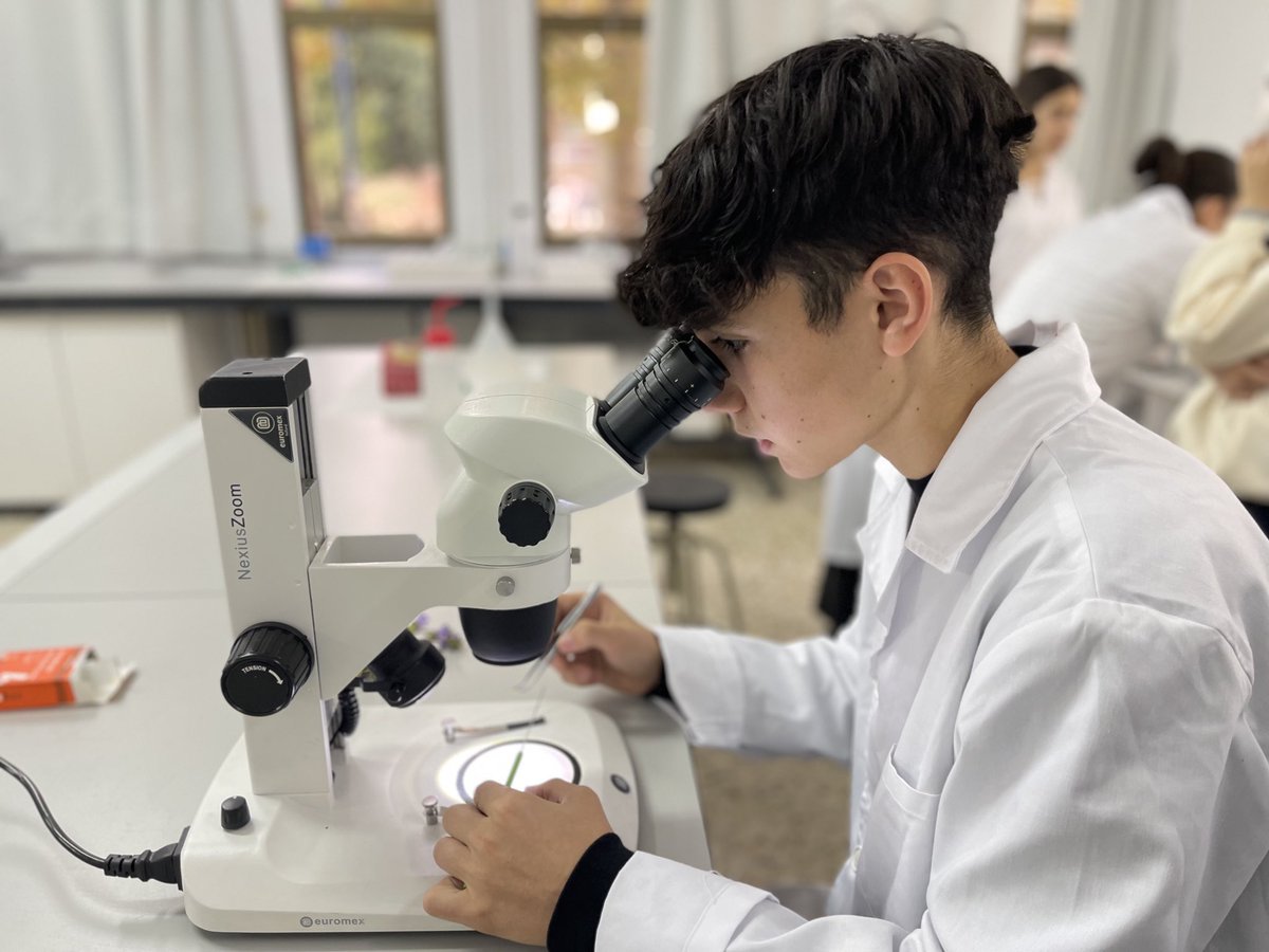 🌼🔬🌬️ En la ULE, el alumnado de 1.º BIE participa en el taller “La alergia al polen y la botánica: una relación que no esperabas”. 📈
#BIE #BIE1 #tallerbiología #polen #somosBIEsomosCiencia #ieslossauces #benavente #unileon <a href="/sauces49000391/">IES LOS SAUCES</a> <a href="/unileon/">Universidad de León</a>