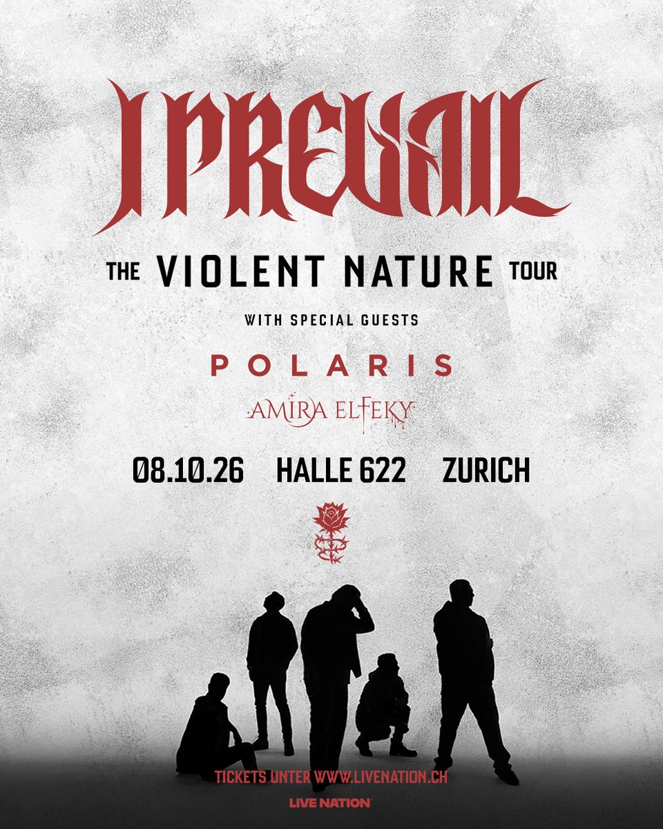 Nächstes Jahr in der Halle 622 in Zürich! #metalcore #halle622