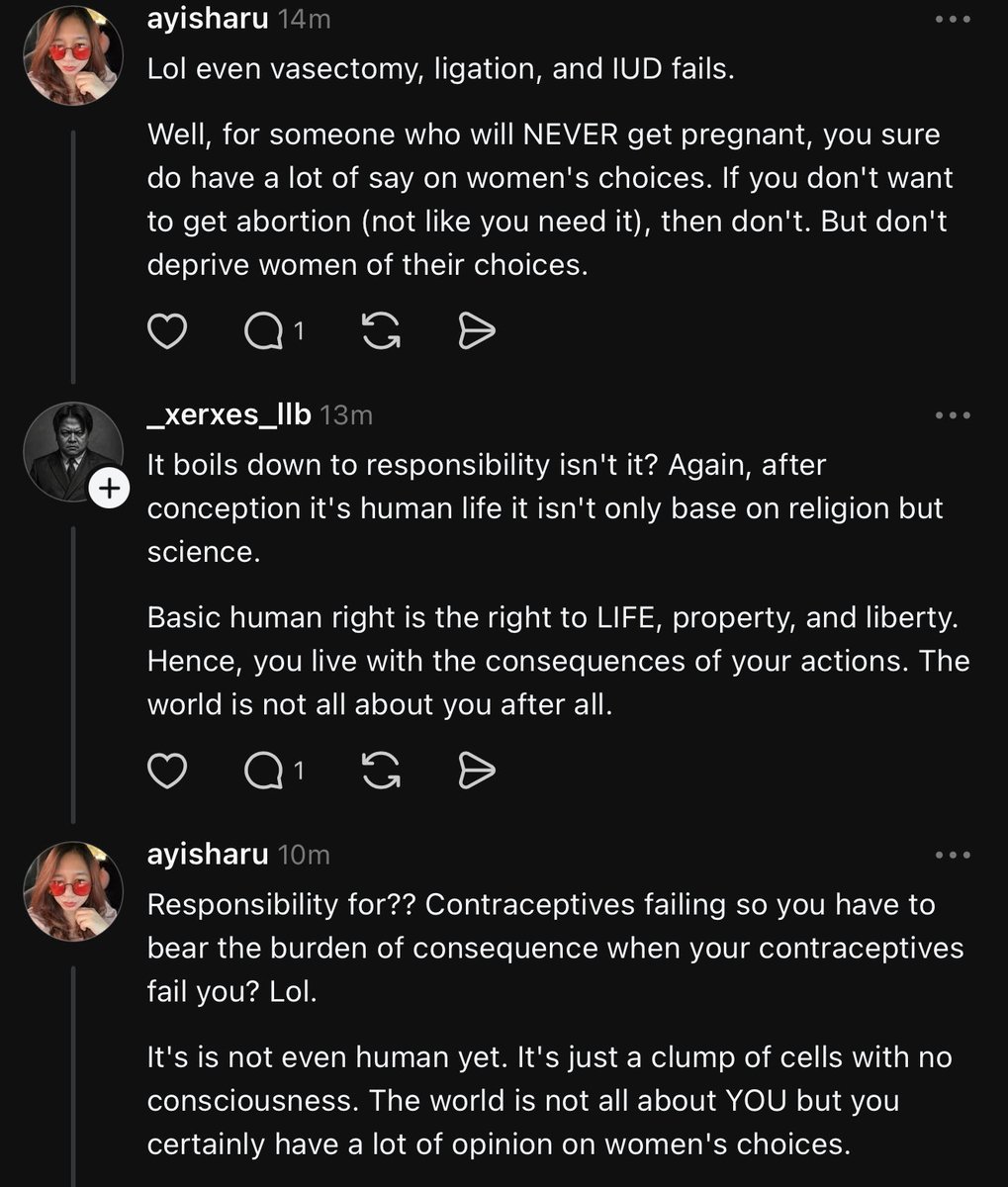 ayisharu's tweet photo. these pro-lifers are so pea-brained https://t.co/vFOayNyT78
