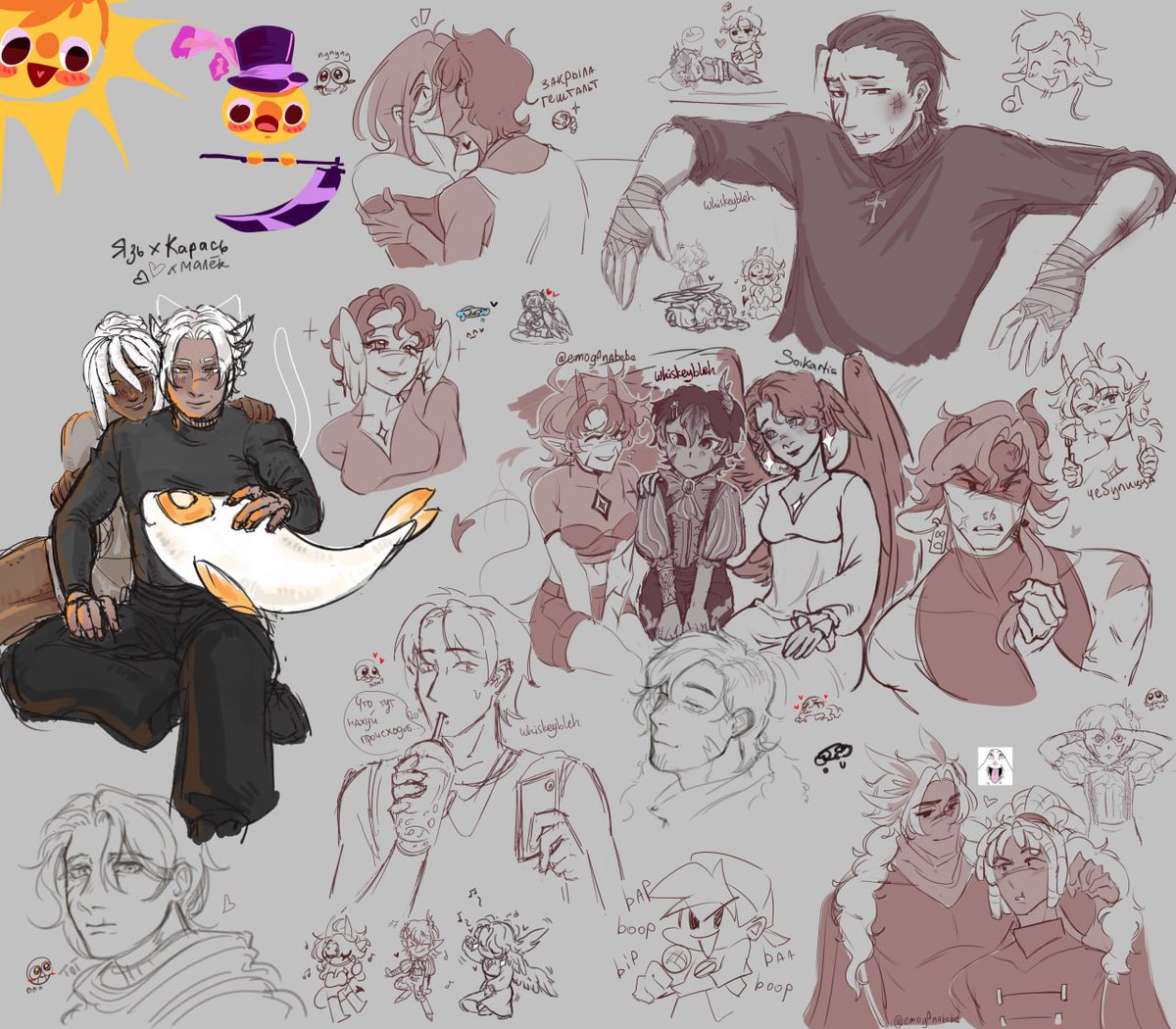 EmoGFNabebe's tweet photo. Some magma canvases

#magma #doodle #oc https://t.co/J4YpytBjFu