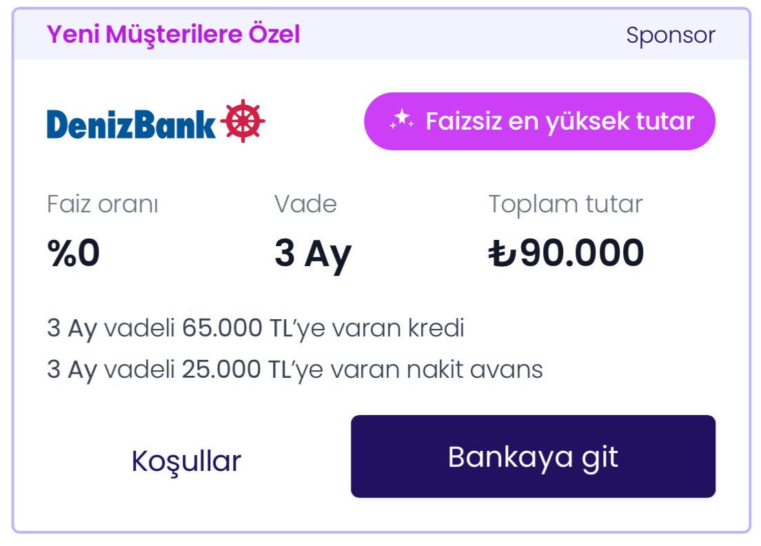 yatirimci_coder's tweet image. %0 FAİZLİ 90.000 TL ❗️

Herkesin nakite sıkıştığı, faizlerin uçtuğu bu dönemde Hesap’ın sunduğu bu %0 faiz fırsatı resmen çölde vaha. Kimseye minnet etmeden, maliyetsiz nakit fırsatı...

İhtiyacı olan, bir gediği kapatacak olan hiç düşünmesin. 

👉🏼 bit.ly/4p3cfLL…