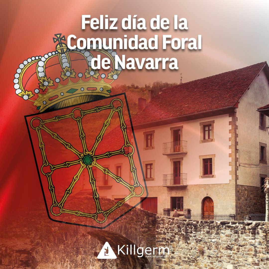 ¡Feliz día para todos nuestros clientes y amigos navarros!