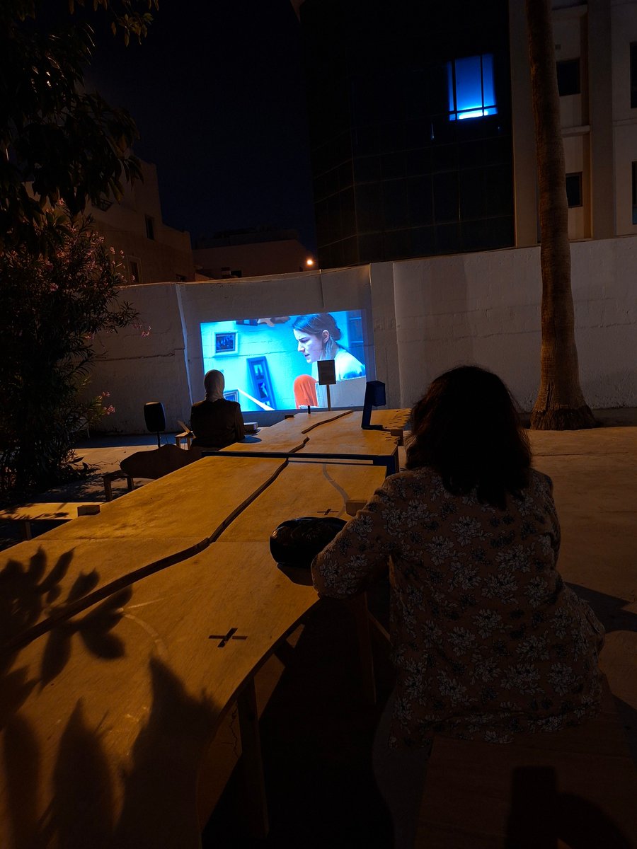 bhBritish's tweet photo. We were delighted to feature a curated selection from the British Council’s Touring Film Programmes at The Nest Festival 2025! 🎬✨
Proud of our continued partnership with Al Riwaq Art Space. ❤️
#BCMENAARTS #TheNestFestival #BahrainArts https://t.co/U3S6FZFeX7