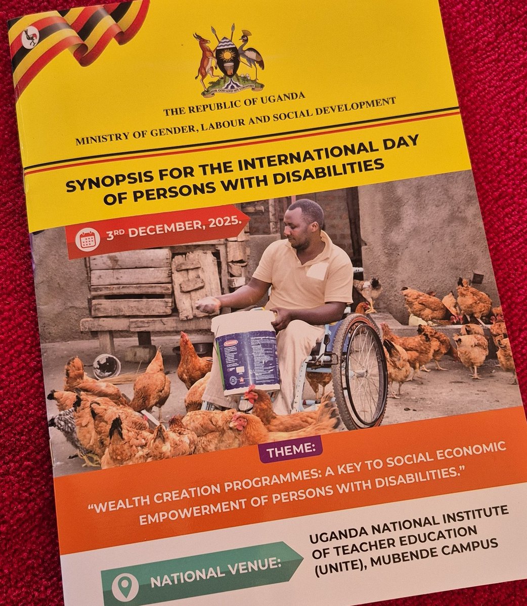 RaisingTeensUg2's tweet photo. Happening now in Mubende District:
The #IDPWD2025 celebrations are on course at the UNITE, Mubende Campus under Theme: “Fostering disability-inclusive societies for advancing social progress".

Celebrating inclusivity, recognizing the contribution of persons with Disabilities towards national development. 
Disability is not inability. @GCICUganda @MinofHealthUG @UNICEF @ubctvuganda @Mglsd_UG