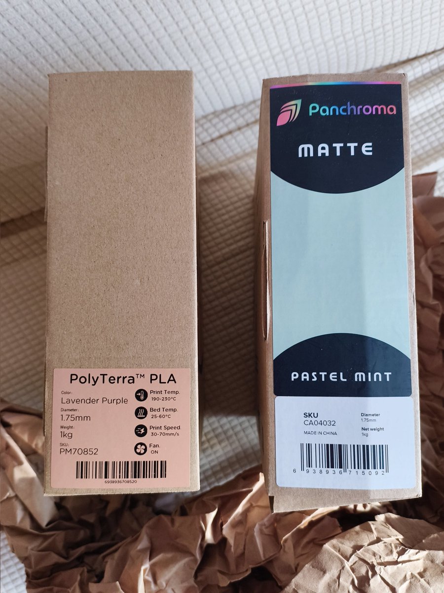 Don't print much PLA, but Black Friday prices made me buy some of this <a href="/Polymaker_3D/">Polymaker</a> stuff you all rave about. Also <a href="/3djake_official/">3DJake</a> today is the 3. not the 8. You prematurely deliverated