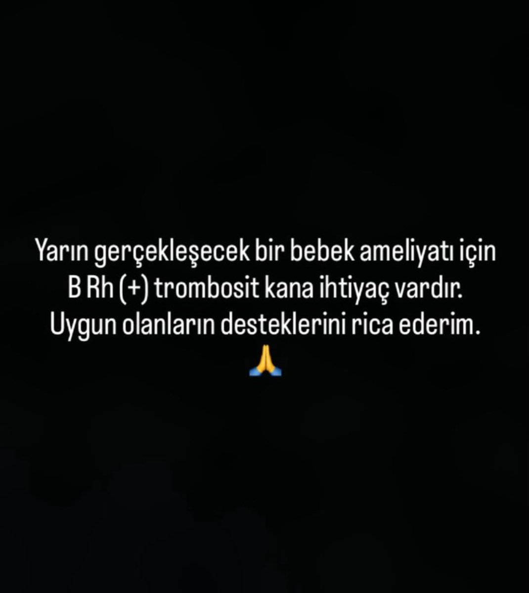 HieroTarot's tweet image. ‼️‼️‼️‼️‼️

Bağcılar Medipol Mega Üniversite Hastanesi’nde yatmakta olan 2 günlük bebeğimiz için B+ (B pozitif) trombosit kana ihtiyaç vardır. Yarın ameliyatı için gerekmektedir ve kan verecek olan kişinin alkol kullanmayan birisi olması gerekmektedir. Uyumlu olan ve kan vermek…