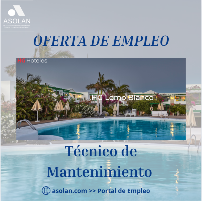 Asolan's tweet image. ¡Únete al equipo de @HGhoteles!
🧰Técnico/a de Mantenimiento con ganas de crecer y marcar la diferencia.
🛠️Mantenimiento integral del complejo: piscinas, electricidad, maquinaria, fontanería, albañilería…
👉Incorporación inmediata
🔗asolan.com/servicios/empl… 
@federacion8lnzt