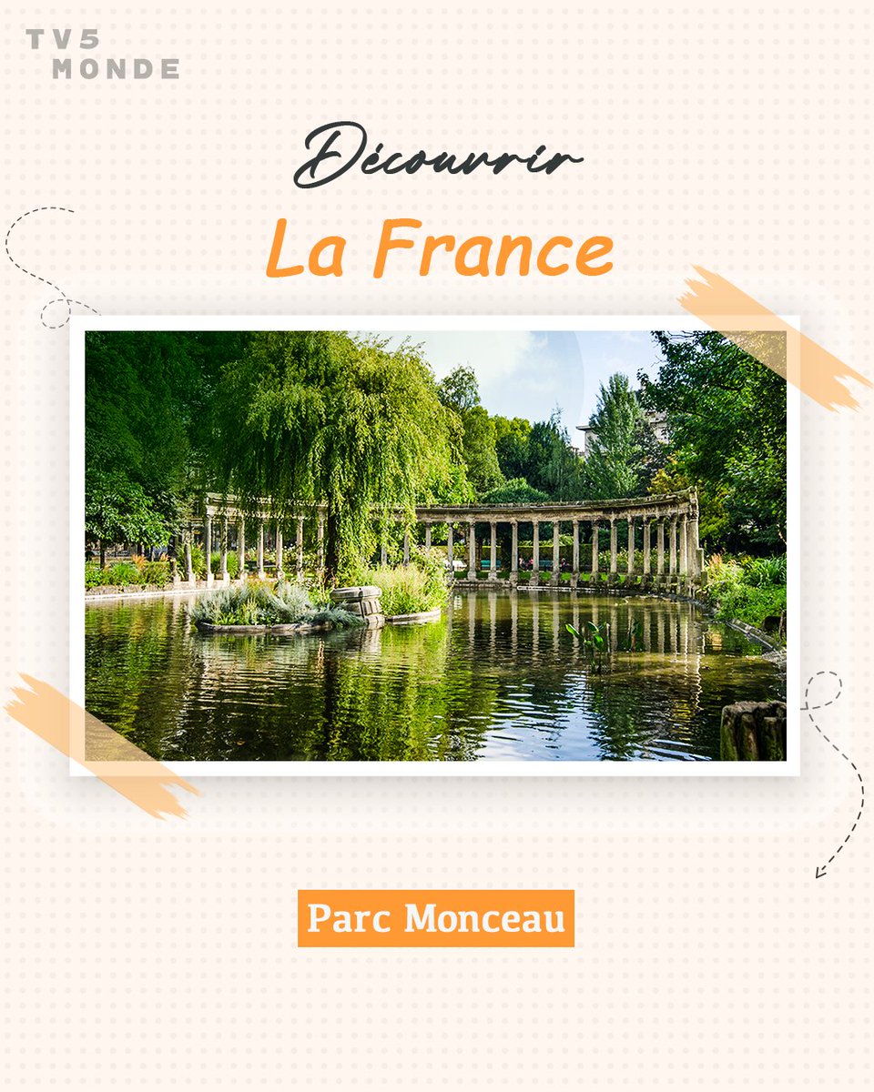 [ #프랑스타임캡슐 Découvrir la France ! ]

프랑스 정원과 영국식 요소가 함께 어우러진 독특한 도시 공원.

18세기 공작이 세계 각지의 건축물을 미니어처 형태로 세우며 꾸몄던 장소로, 고대풍 회랑과 이집트식 피라미드 등 이국적인 구조물이 인상적인 곳.

📸 몽소 공원

#프랑스숨은명소