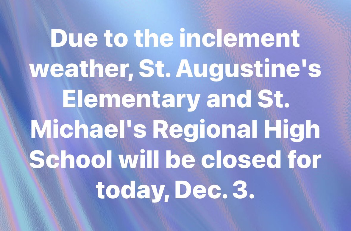 St. Augustine's tweet media