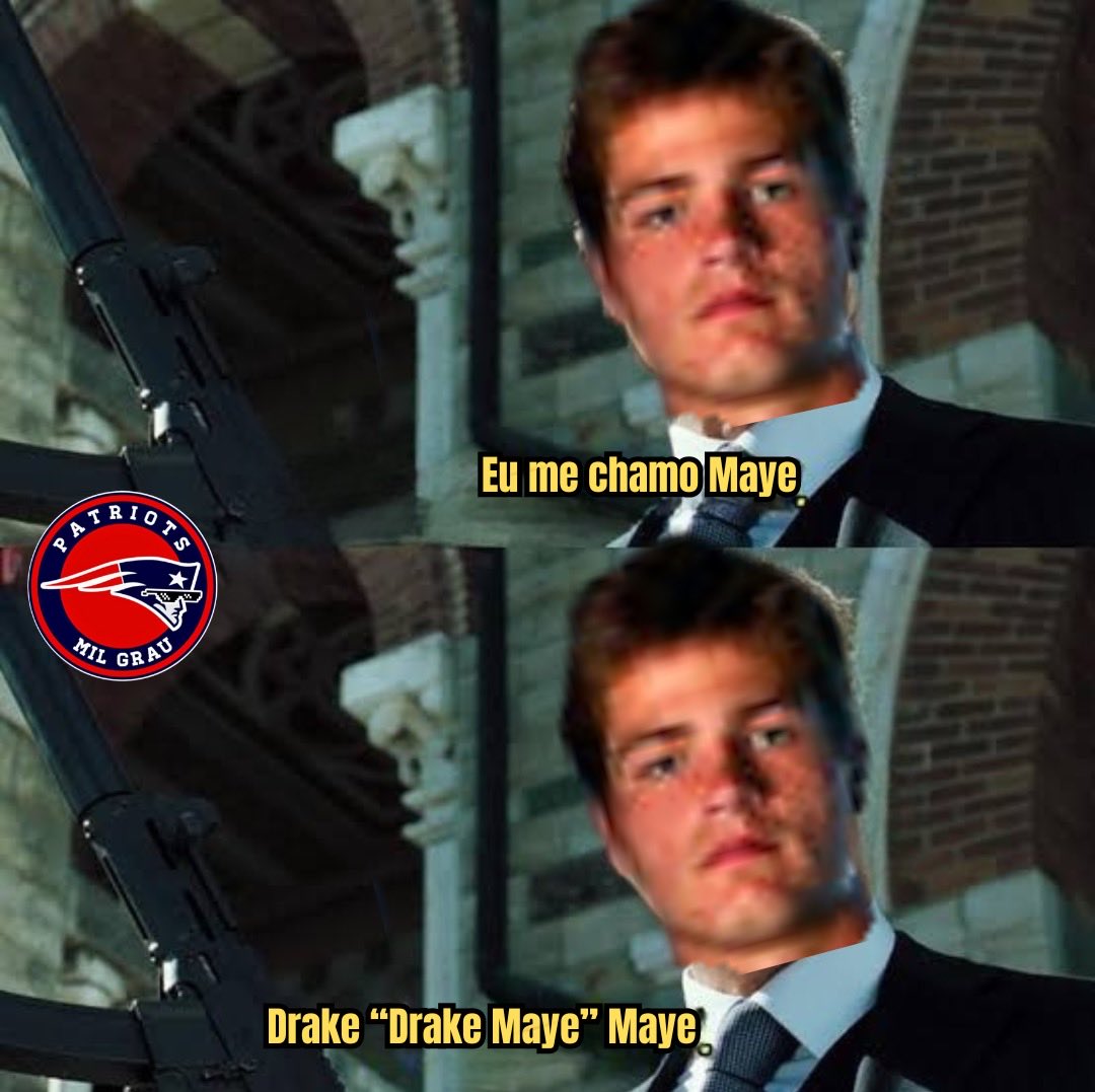 PatriotsMilGrau's tweet photo. Nosso MVP tá implacável !! #gopats🏈❤️💙
#Patriots #PatsNation #GoPats #NEPats
#ForeverNE #NFL #NFLBrasil #PatriotsBrasil #FABR #FutebolAmericano #NEPatriots #mvp #drake #drakemaye #maye #lider #segueolider #afc #afcleste #divisao #jamesbond https://t.co/cK0SbNNT5D