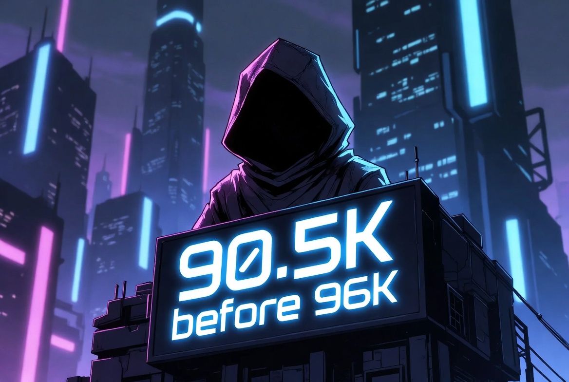 KillaXBT's tweet image. 90.5K before 96K.

$BTC