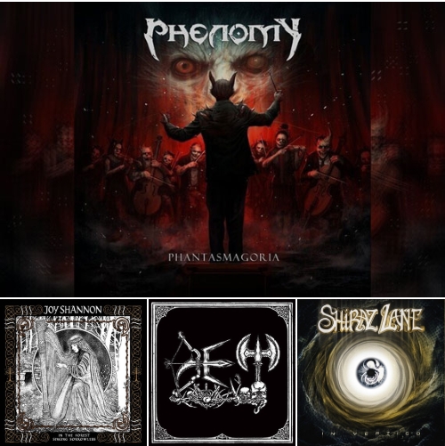 Aus den täglichen LP/CD-Reviews:
PHENOMY - Phantasmagoria (Modern Thrash Metal)
JOY SHANNON - In The Forest Singing.. (Dark Folk)
DET – Destructive Elite Terror (Black/Speed)
SHIRAZ LANE – In Vertigo (Hard Rock)
Mehr hier: metalfactory.ch/music-reviews