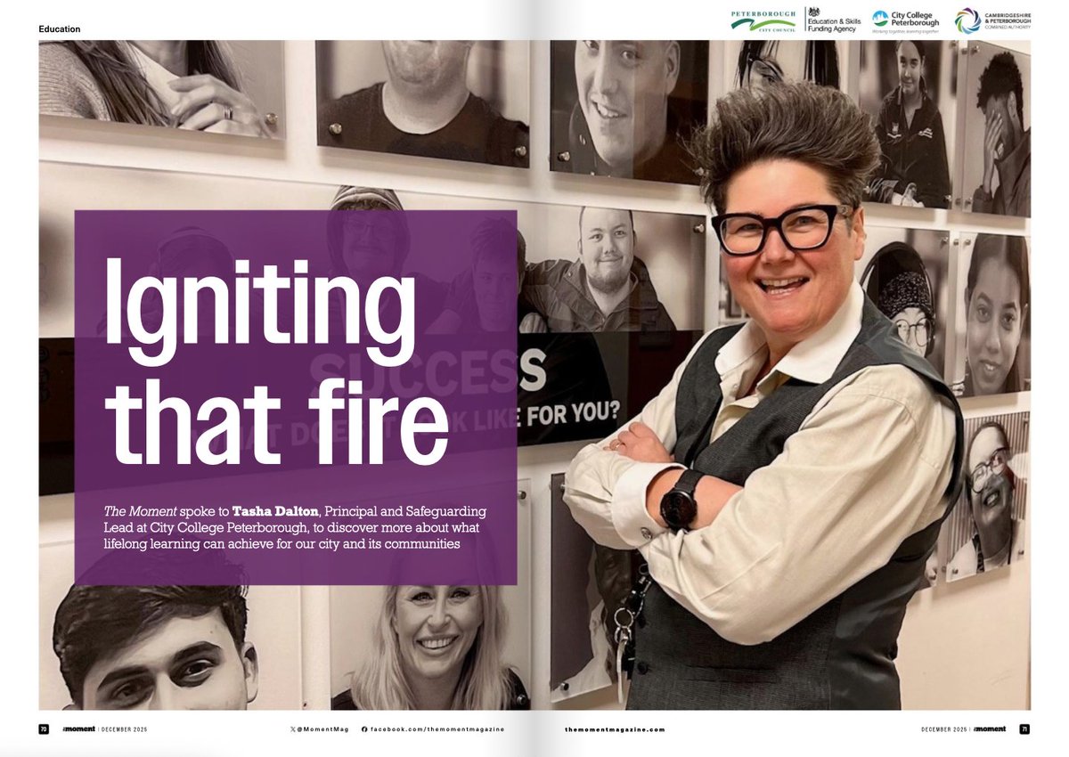 City College Peterborough tweet media