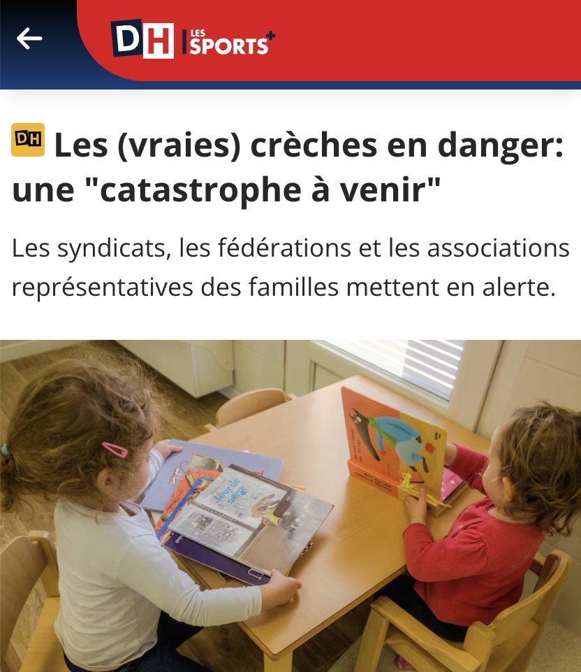 POV : quand t’as besoin d’un dispositif « catastrophe naturelle » pour gérer tes décisions politiques.

Pour sauver les crèches menacées par les coupes budgétaires, la Ministre réactive en urgence une cellule… mobilisée pour les inondations.